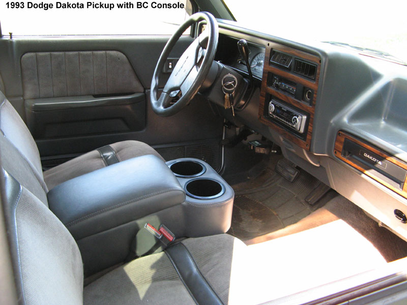 1949-1993 Dodge Trucks Full Bench Seat Console